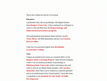 Tablet Screenshot of davidatownsend.com